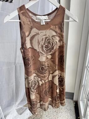 Vintage Charlotte Russe Stretch Dress Sz M Made In USA  Y2k
